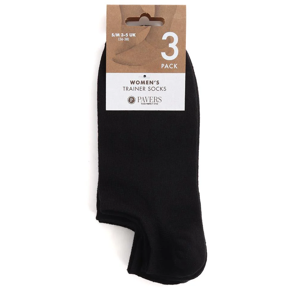 3-Pack No-Show Ankle Socks - ASENA37001 / 324 030 - Image 3