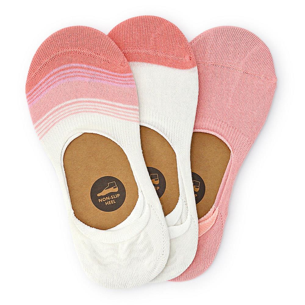 4 Pack Invisible Socks - EKIN37001 / 324 057 - Pink Multi - Image 2