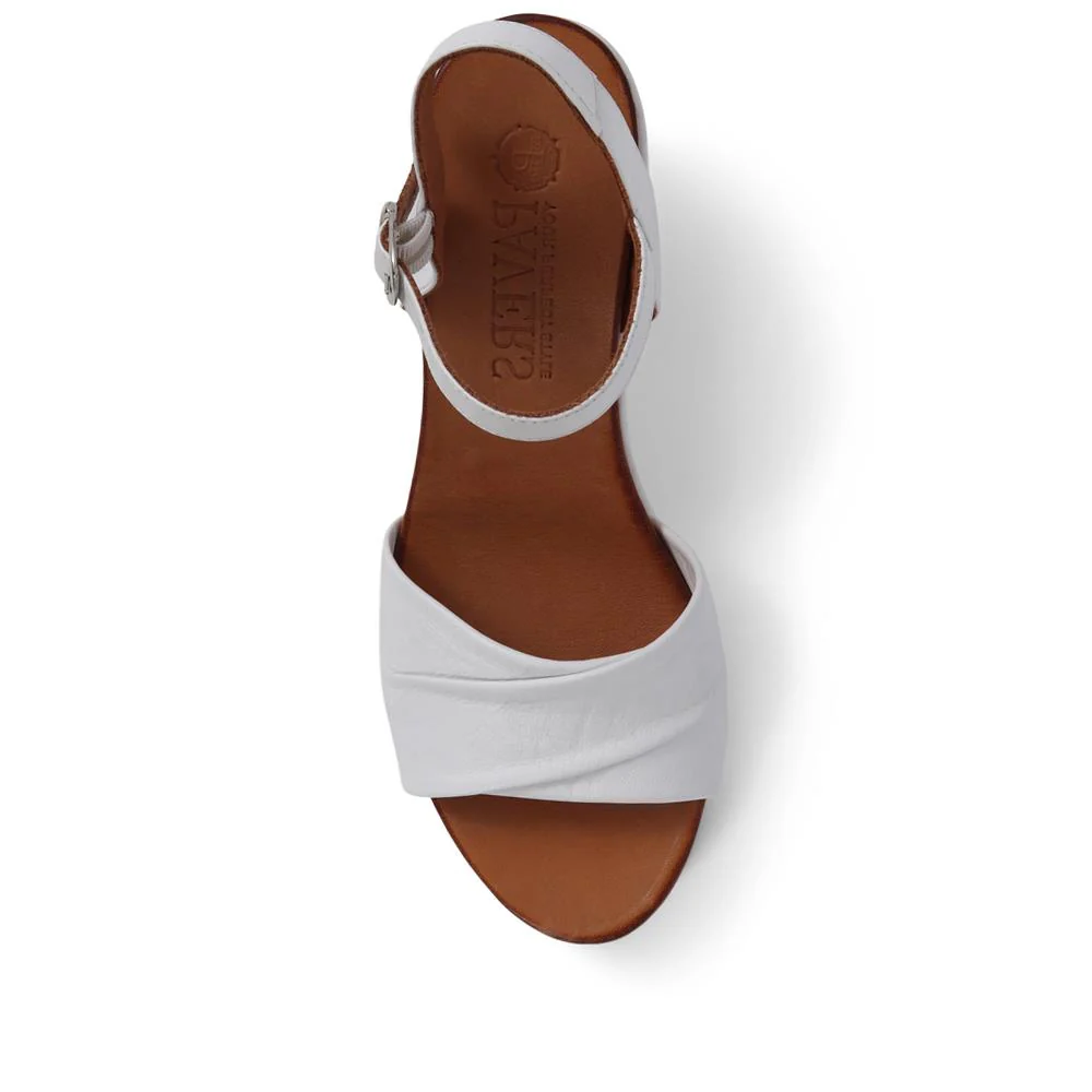Adjustable Buckle Wedges - BELMETIN37017 / 323 773 - White - Image 6