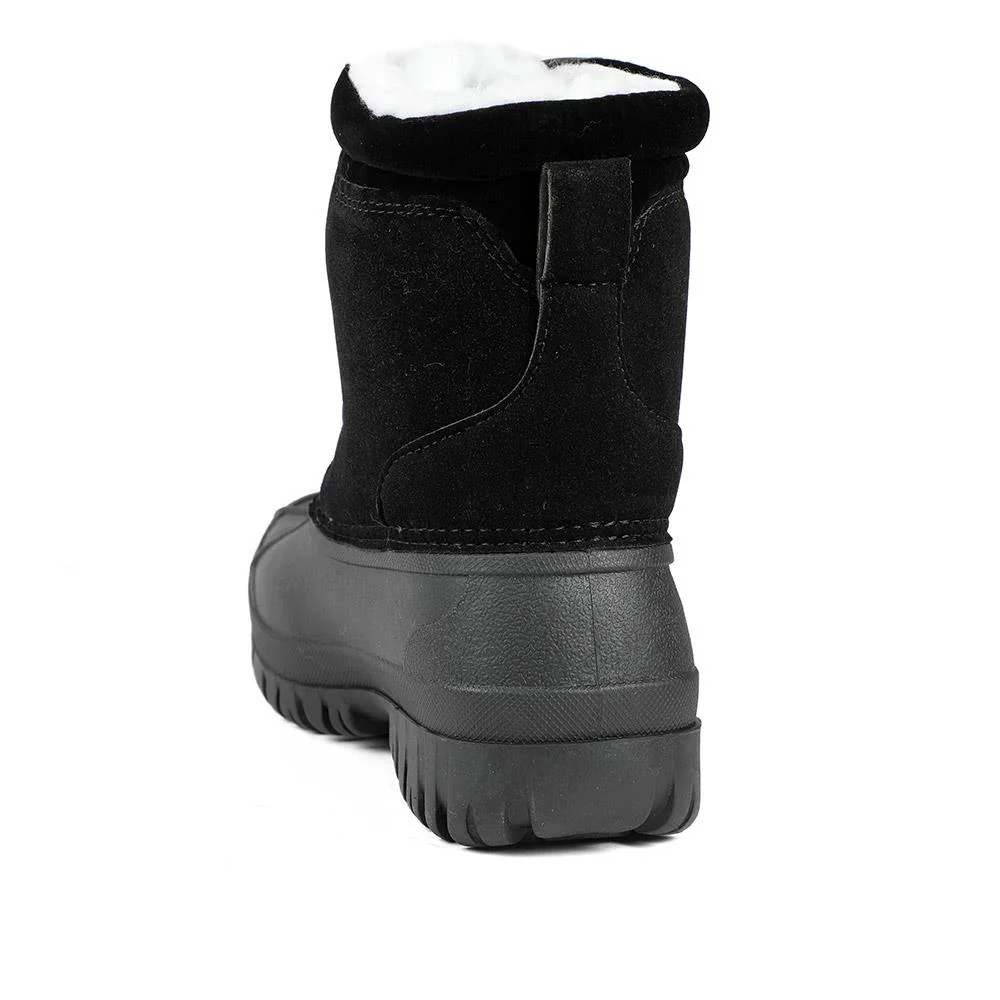 Adjustable Bungee Lace Weather Boots - SHINN42005 / 328 515 - Black - Image 3