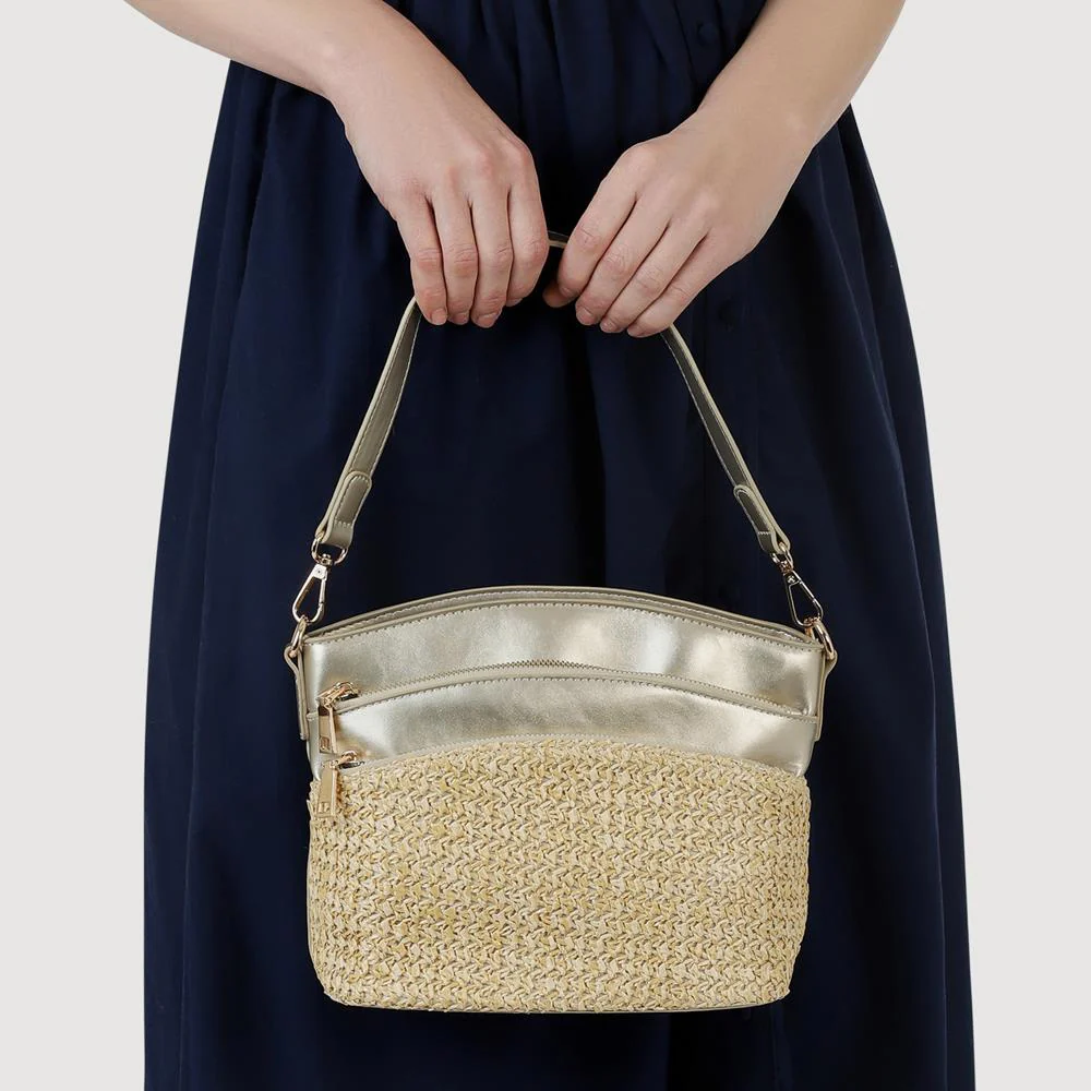 Adjustable Cross-Body Bag - RIM41001 / 326 887 - Gold - Image 4