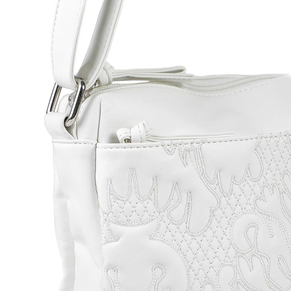 Adjustable Daily Cross-Body Bag - JEWN41001 / 326 889 - White - Image 6