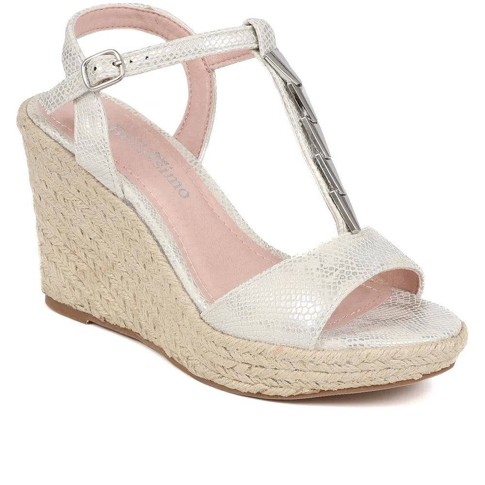 Adjustable Espadrille Sandals - BELTREN39005 / 325 518 - Image 2