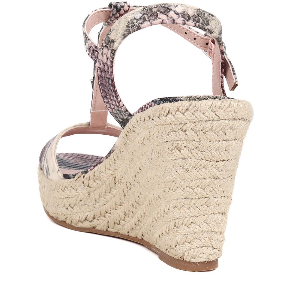 Adjustable Espadrille Sandals - BELTREN39005 / 325 518 - Multi - Image 3