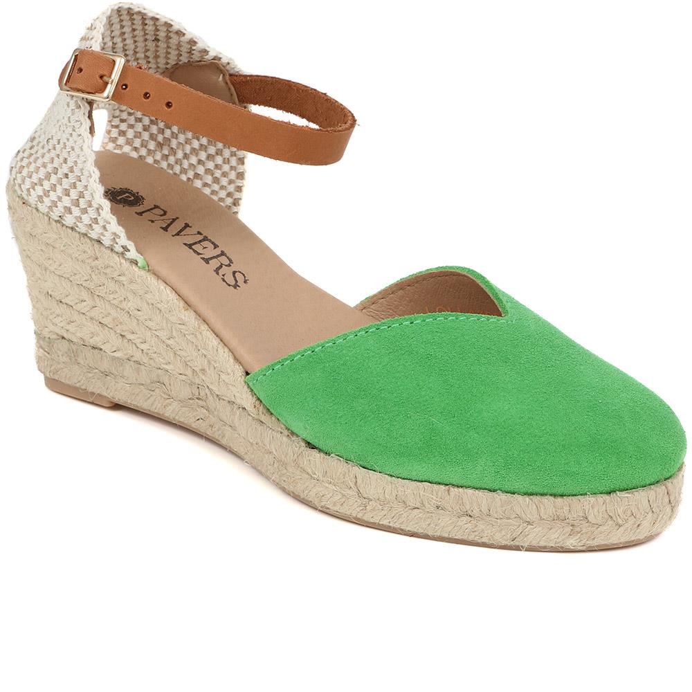 Adjustable Espadrille Sandals  - LOLLA39001 / 326 331 - Image 2