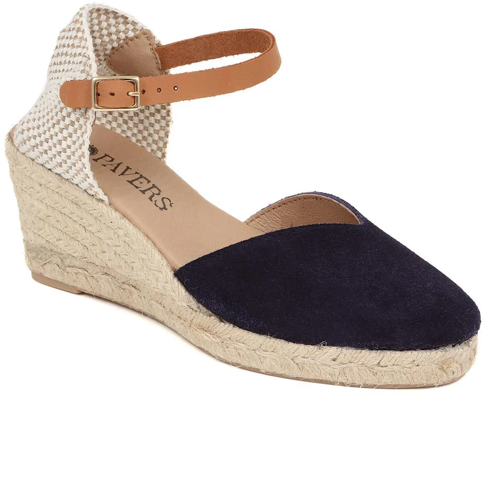 Adjustable Espadrille Sandals  - LOLLA39001 / 326 331 - Image 4
