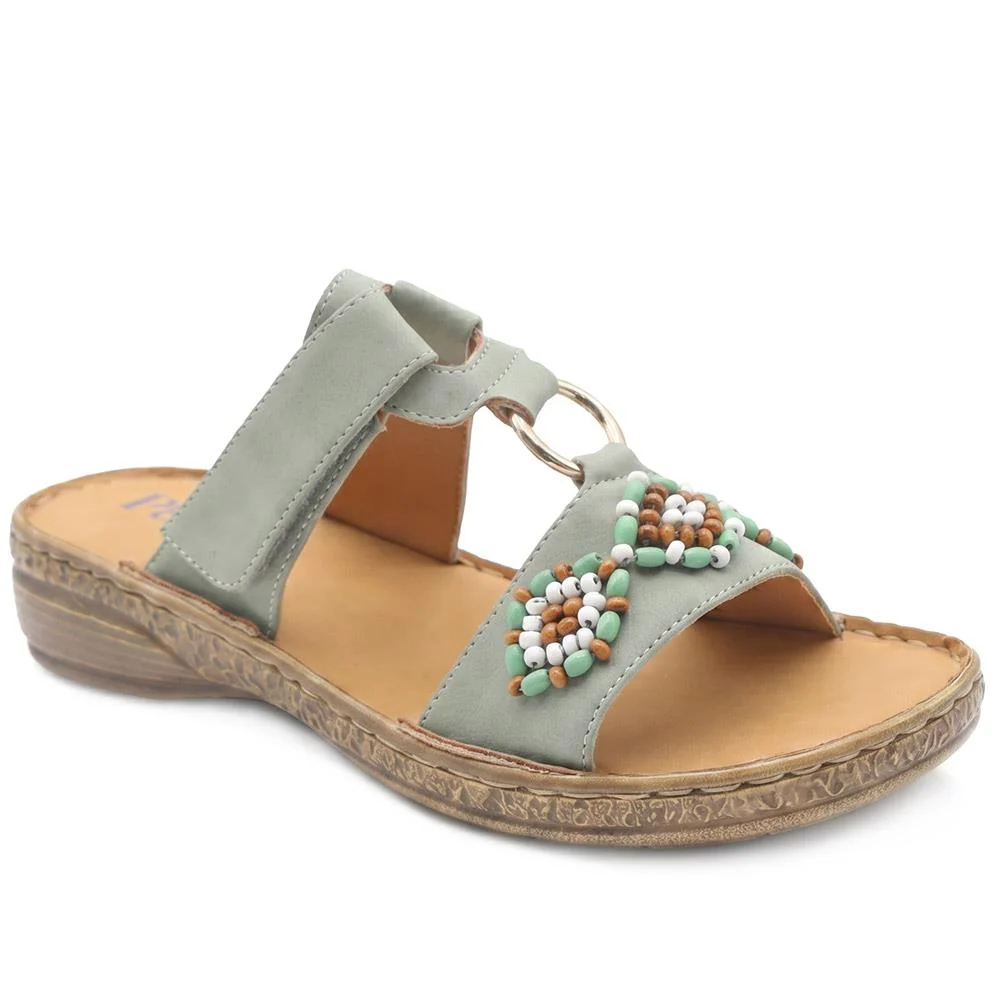 Adjustable Fasten Lightweight Sandals - WOIL43018 / 329 043 - Image 2
