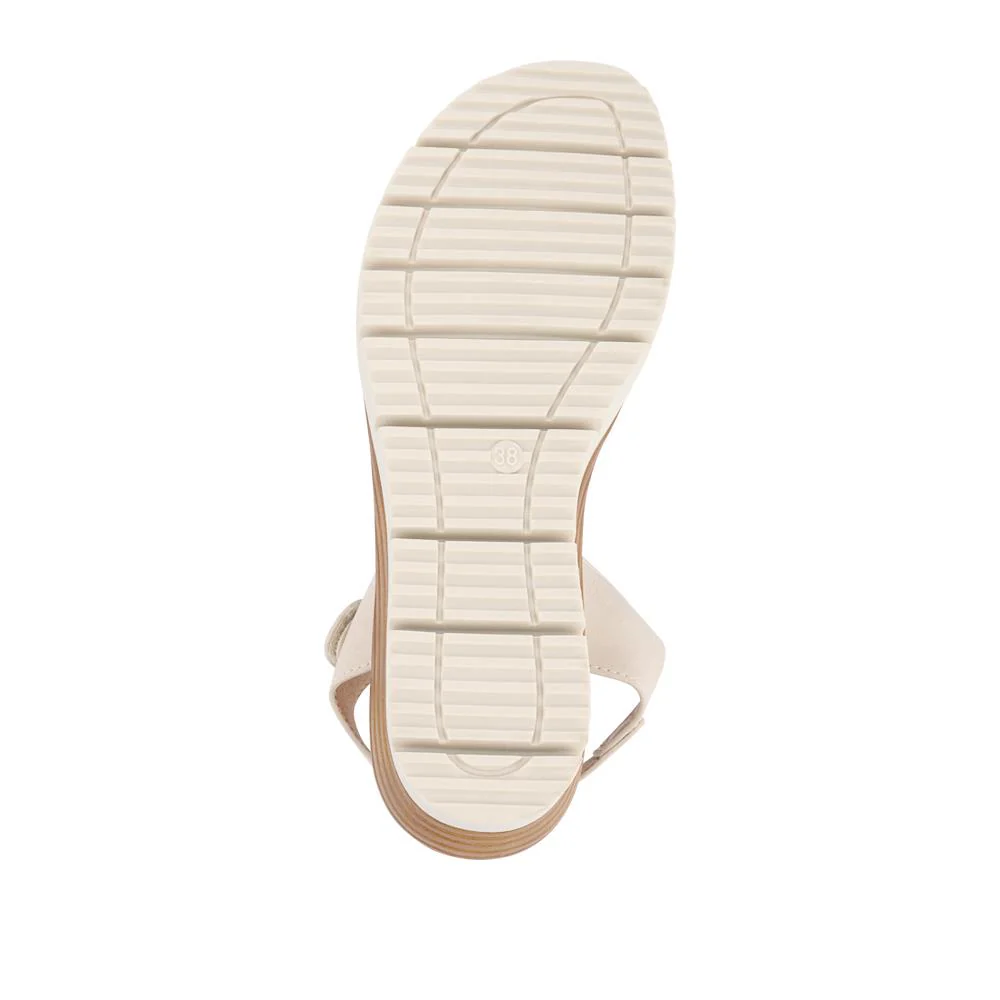 Adjustable Fit Cushioned Sandals - BAIZH41066 / 327 980 - Beige - Image 6