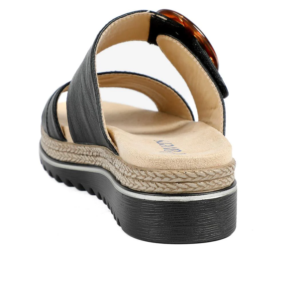 Adjustable-Fitting Mules - WBINS41023 / 327 085 - Black - Image 4