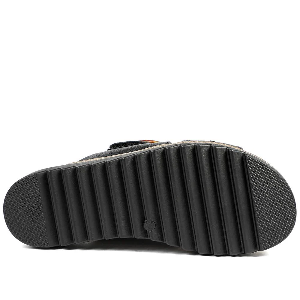Adjustable-Fitting Mules - WBINS41023 / 327 085 - Black - Image 5