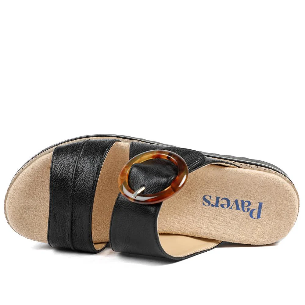 Adjustable-Fitting Mules - WBINS41023 / 327 085 - Black - Image 6