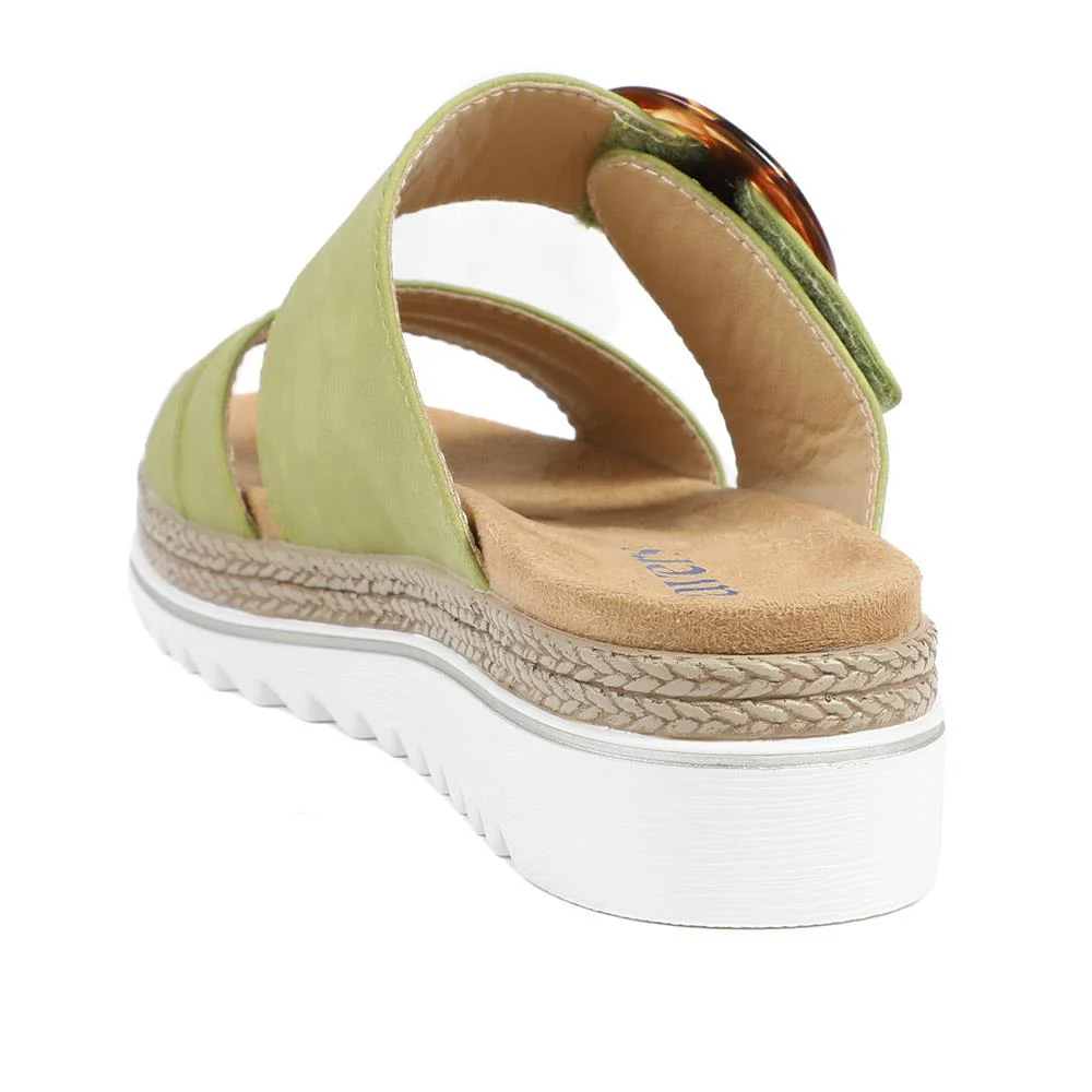 Adjustable-Fitting Mules - WBINS41023 / 327 085 - Green - Image 4