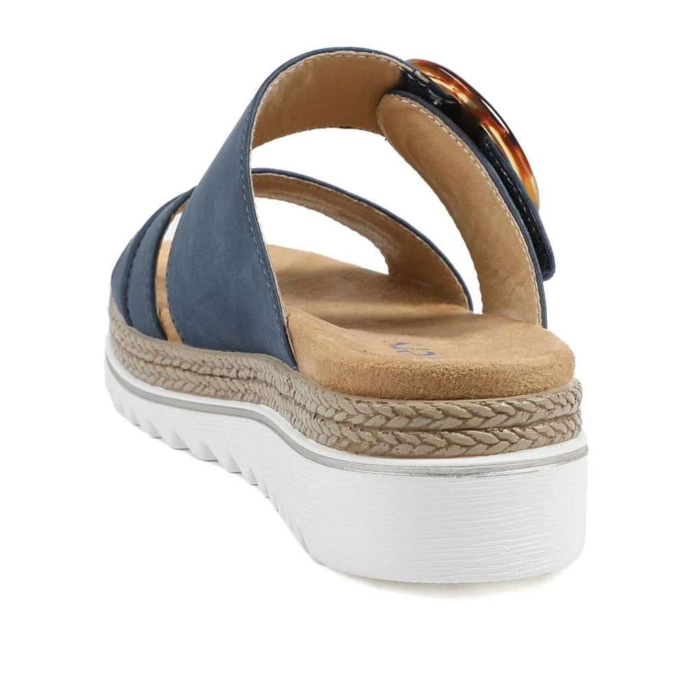 Adjustable-Fitting Mules - WBINS41023 / 327 085 - Navy - Image 4