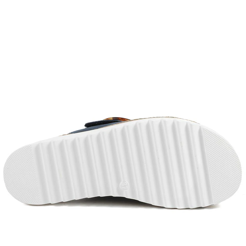 Adjustable-Fitting Mules - WBINS41023 / 327 085 - Navy - Image 5