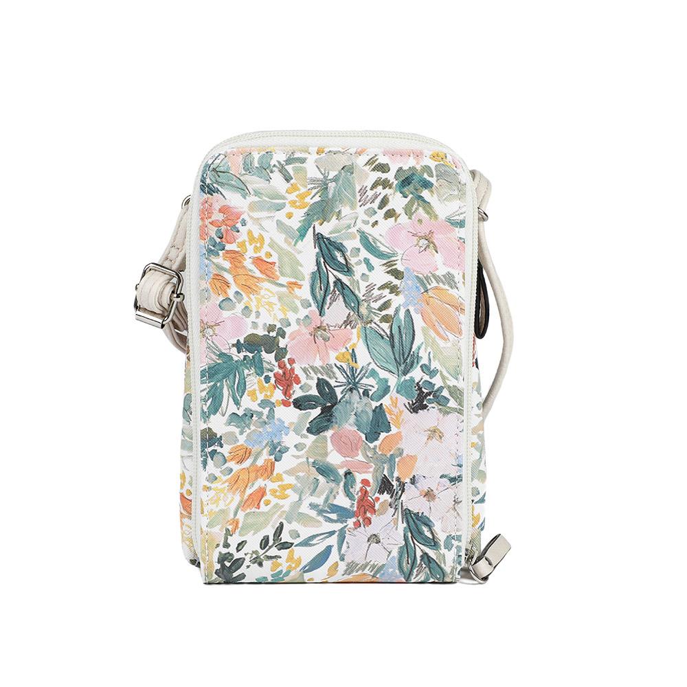 Adjustable Floral Cross-Body Bag - JEWN41000 / 326 888 - WHITE-FLORAL - Image 2
