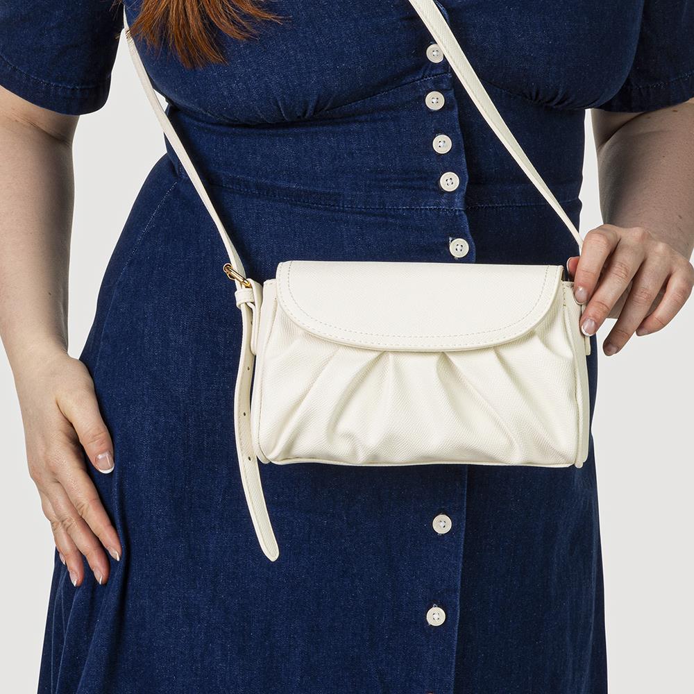Adjustable Lightweight Handbag - BELHETIA41007 / 327 413 - White - Image 4