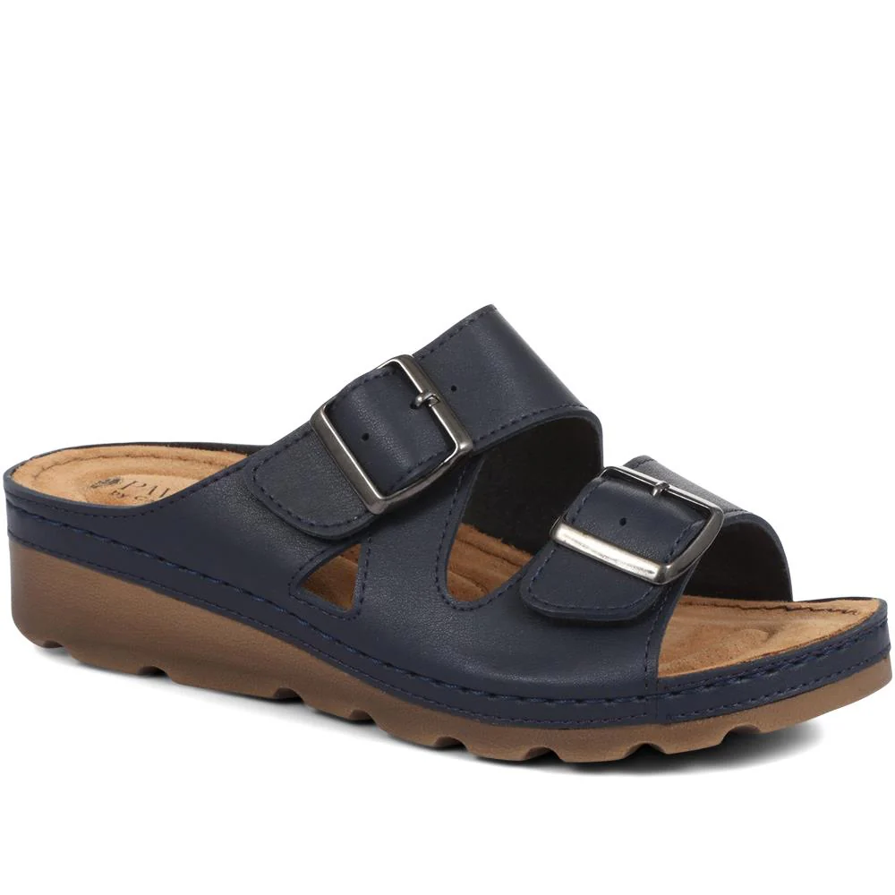 Adjustable Mule Sandals - SERAY33003 / 319 953 - Image 5