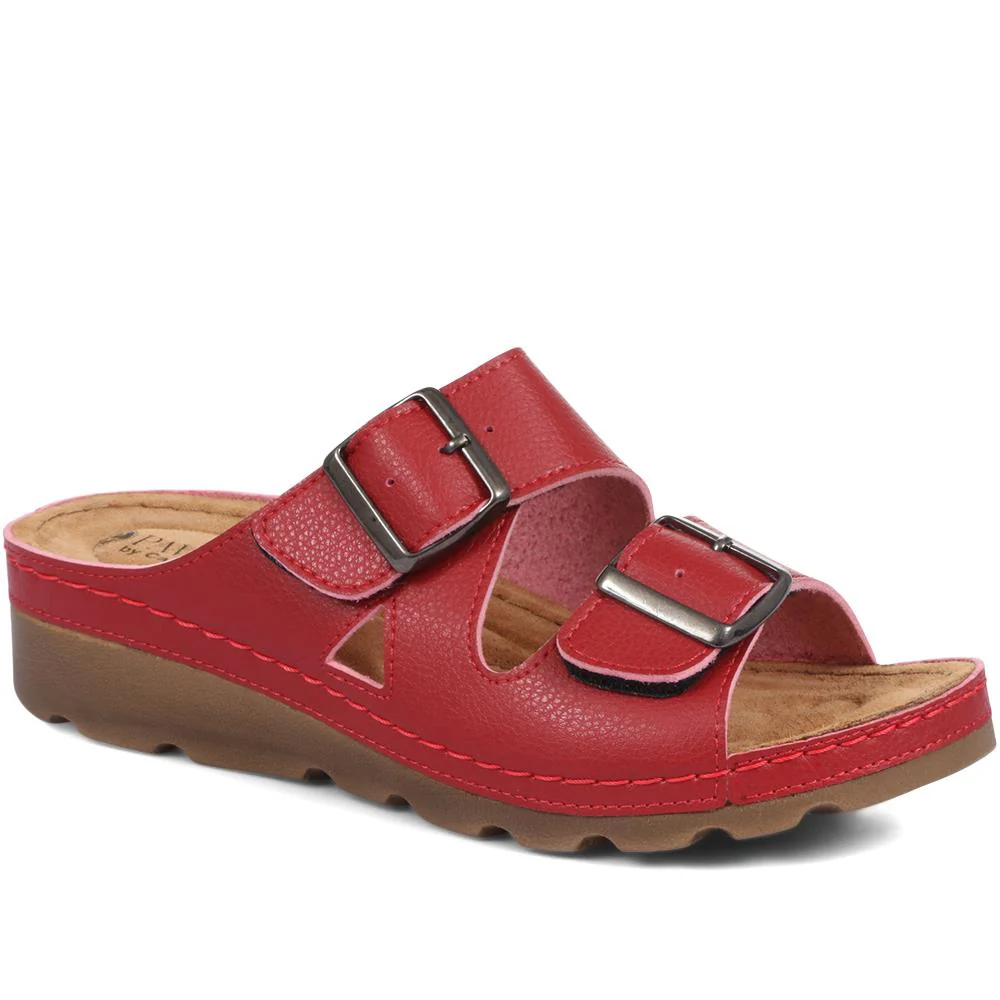 Adjustable Mule Sandals - SERAY33003 / 319 953 - Image 6