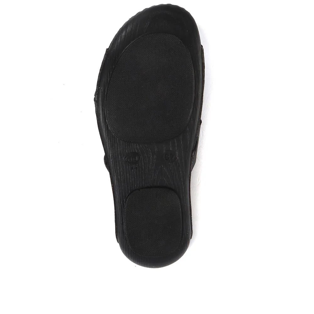 Adjustable Sandals - MUY1510 / 124 092 - Black - Image 4