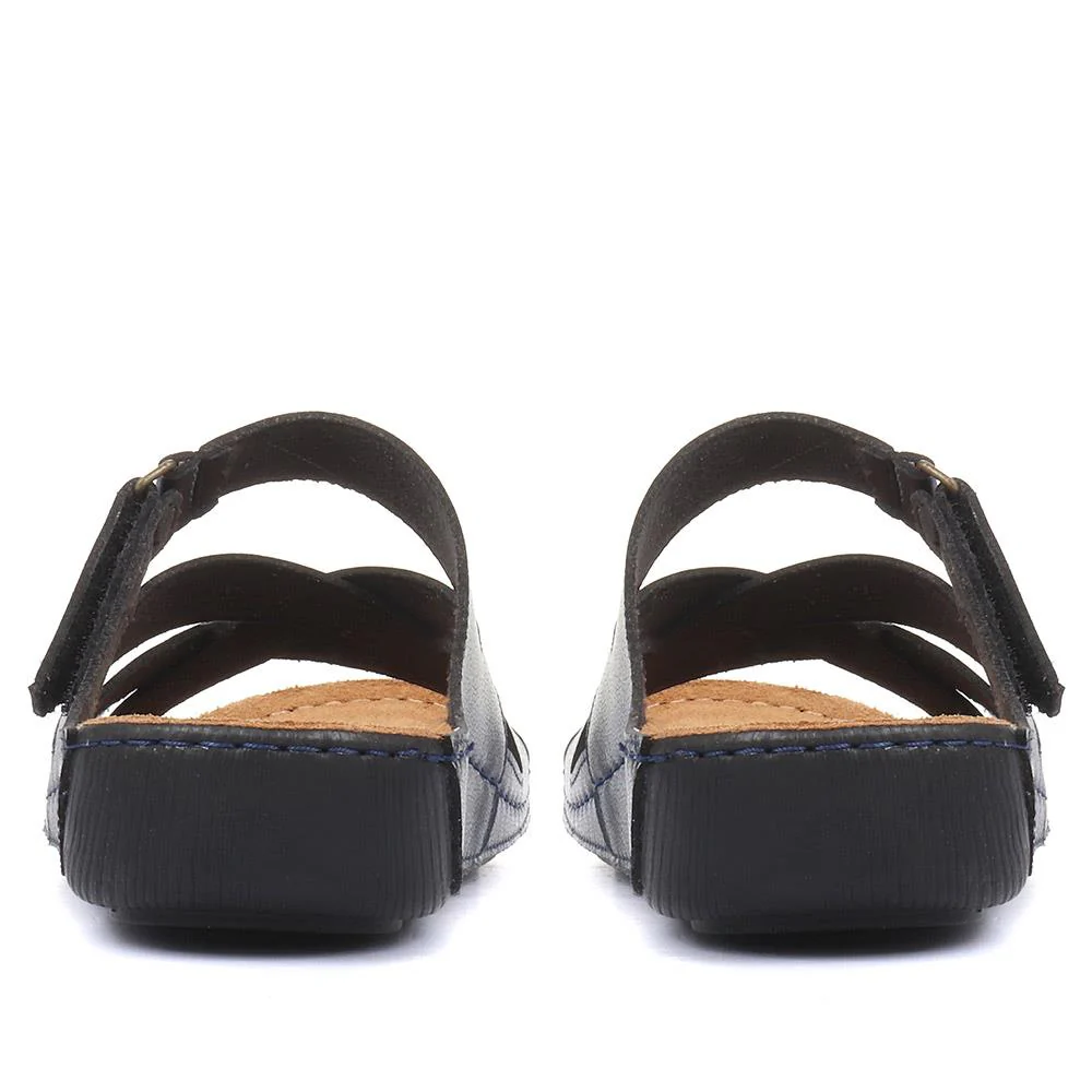 Adjustable Sandals - MUY1510 / 124 092 - Navy - Image 3