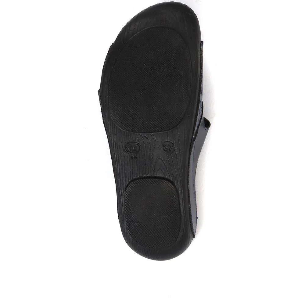 Adjustable Sandals - MUY1510 / 124 092 - Navy - Image 4