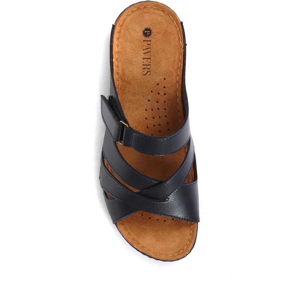 Adjustable Sandals - MUY1510 / 124 092 - Navy - Image 5