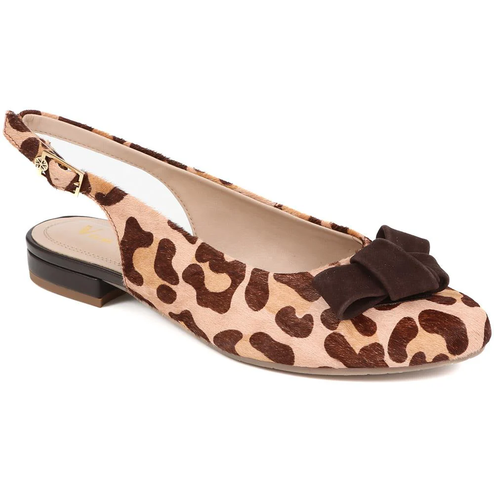 Adjustable Slingbacks - VAN37122 / 324 869 - Brown Multi