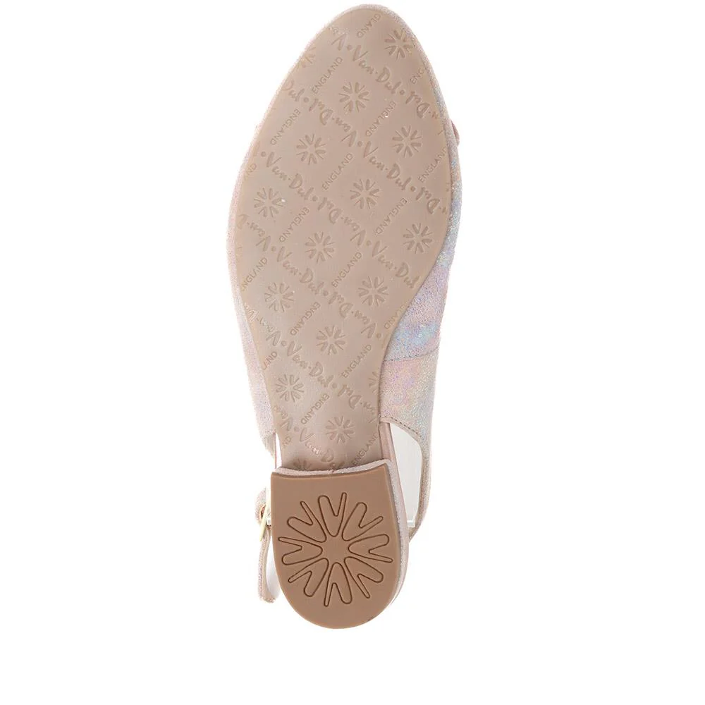 Adjustable Slingbacks - VAN37122 / 324 869 - Nude - Image 4