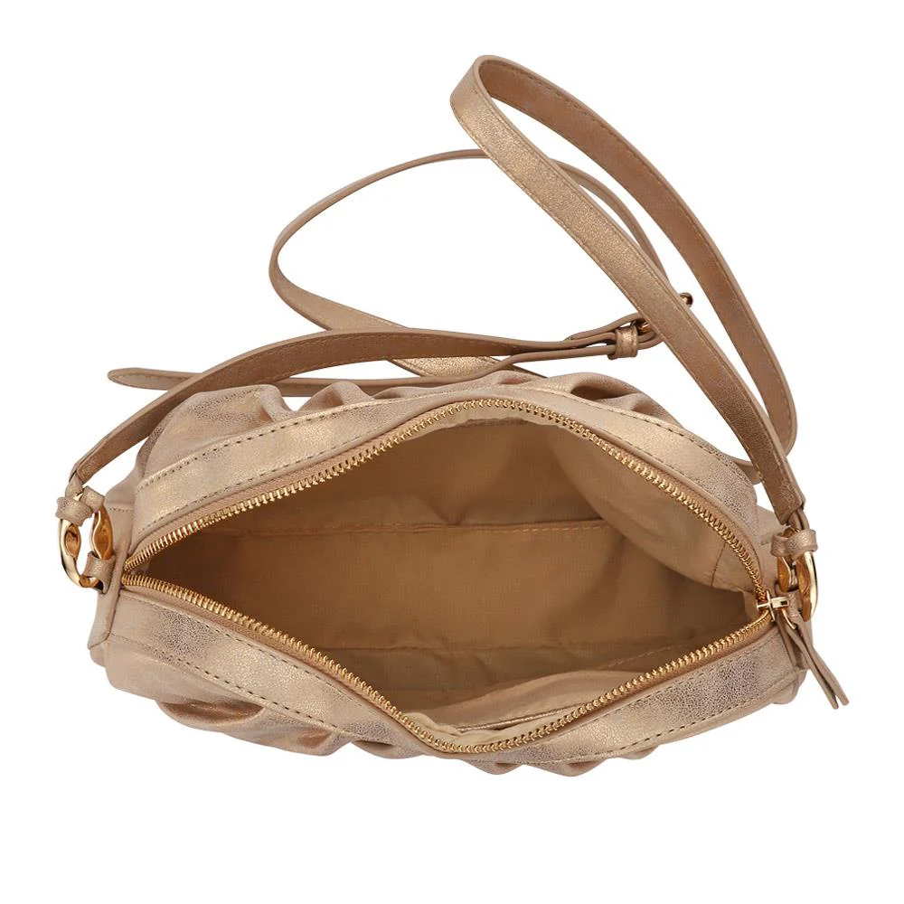 Adjustable Slouched Crossbody Bag - RIM41002 / 327 377 - Rose Gold - Image 4