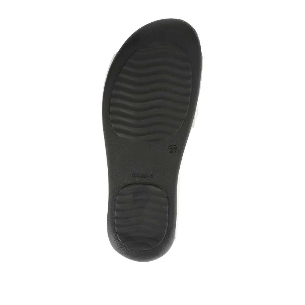 Adjustable Touch-Fasten Mules - SERAY41002 / 327 546 - White - Image 4