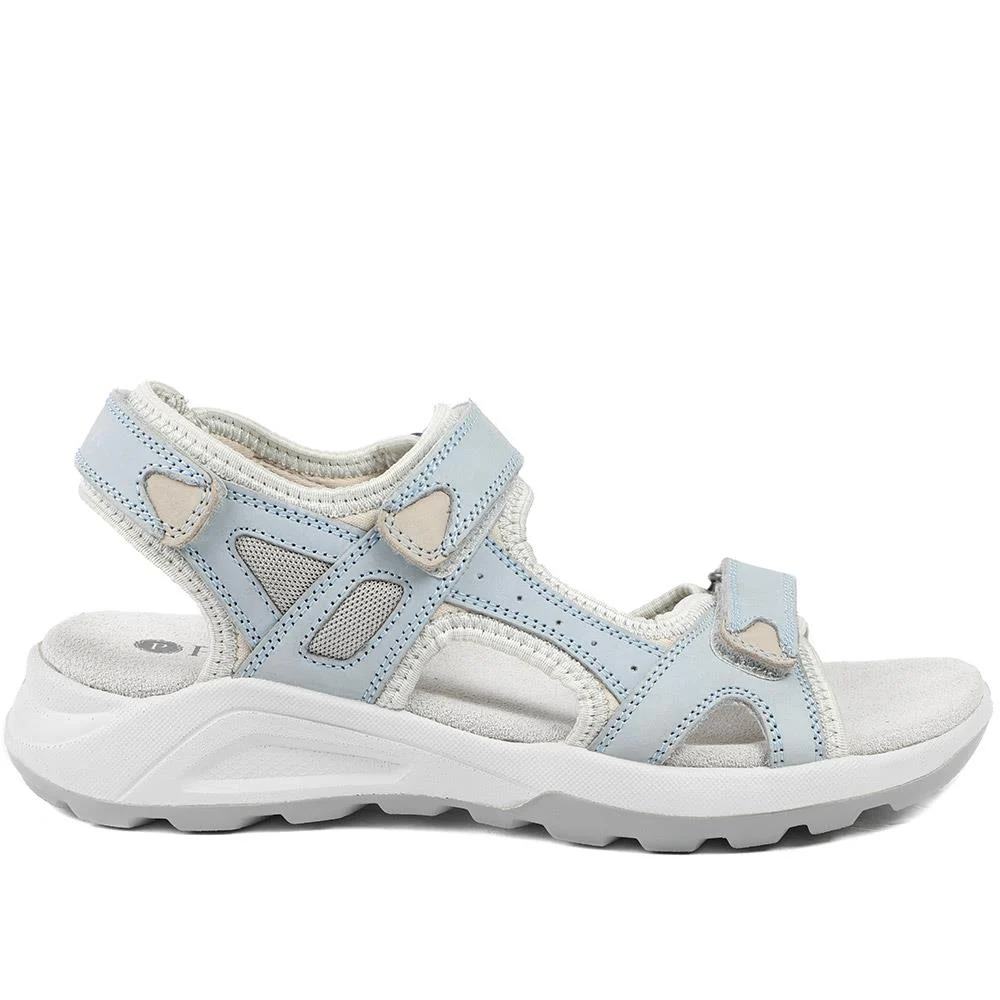 Adjustable Touch Fasten Sandals - DDIN43000 / 329 123 - Blue - Image 4