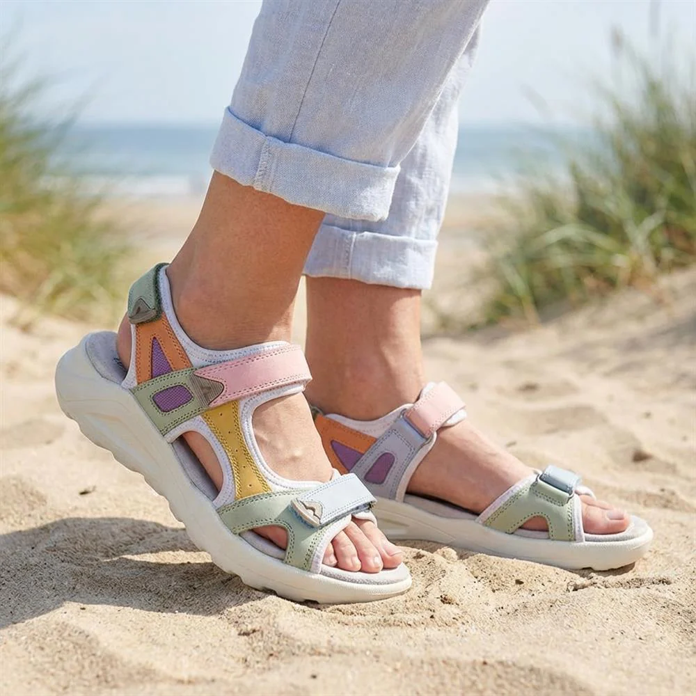 Adjustable Touch Fasten Sandals - DDIN43000 / 329 123 - Multi - Image 2