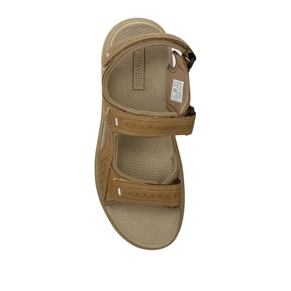 Adjustable Touch-Fasten Sandals - XIAM41004 / 326 926 - Sand - Image 4