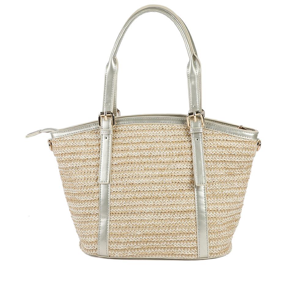 Adjustable Woven Tote Bag - RIM43001 / 329 298 - Gold - Image 3
