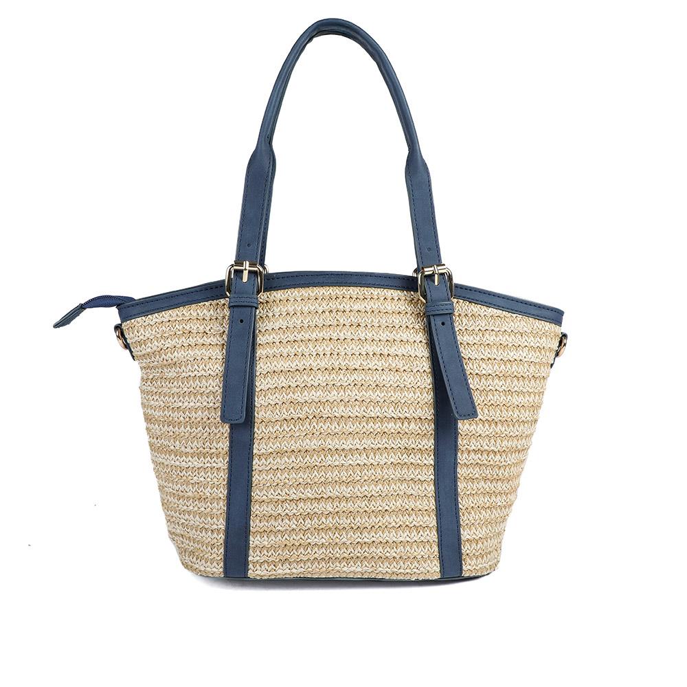 Adjustable Woven Tote Bag - RIM43001 / 329 298 - Navy - Image 3