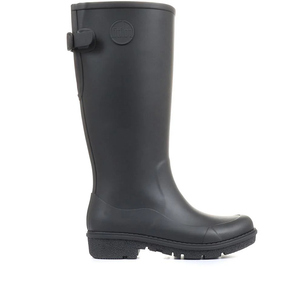 AH7 WonderWelly Long Wellington Boots - FITF32501 / 320 200 - Black - Image 2