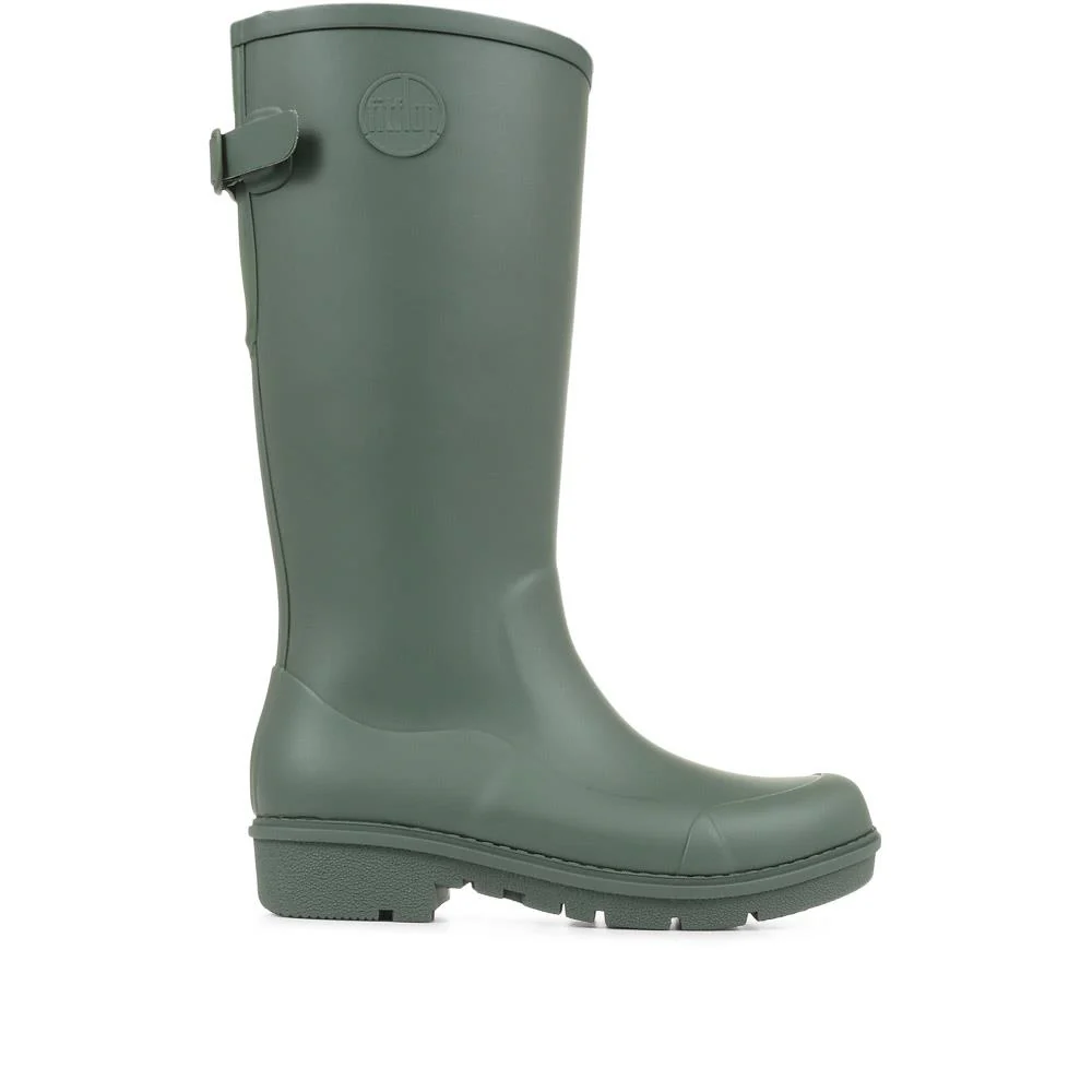 AH7 WonderWelly Long Wellington Boots - FITF32501 / 320 200 - Green - Image 2