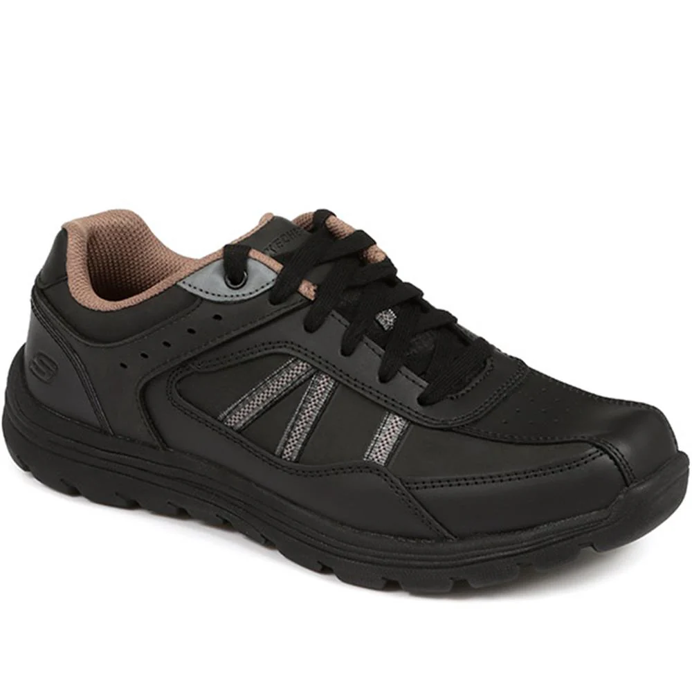 Ahoy-Runaway Fierce Lace-Up Trainers - SKE29015 / 314 363 - Black
