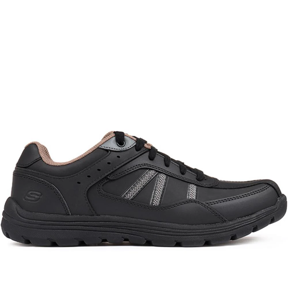 Ahoy-Runaway Fierce Lace-Up Trainers - SKE29015 / 314 363 - Black - Image 2