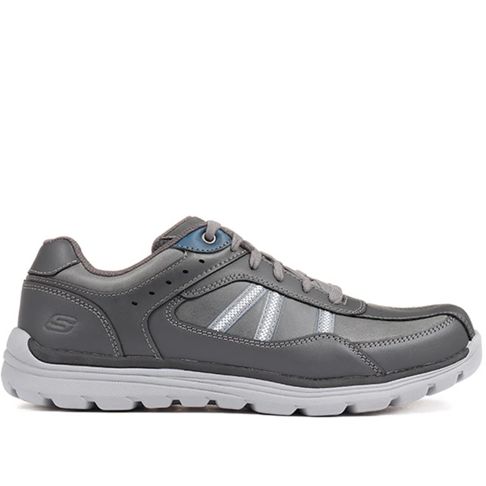 Ahoy-Runaway Fierce Lace-Up Trainers - SKE29015 / 314 363 - Charcoal - Image 2