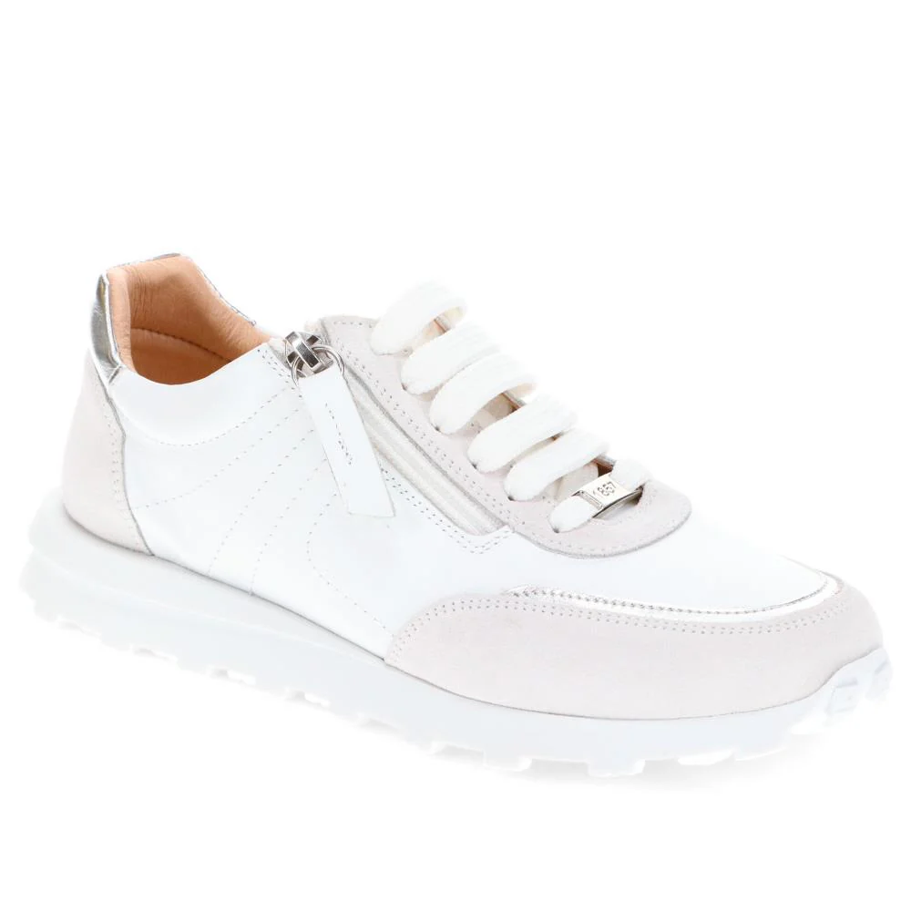 Aisha Lace-Up Trainers - AISHA / 326 303 - White