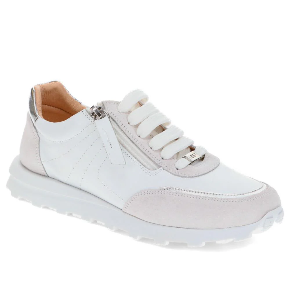 Aisha Lace-Up Trainers - AISHA / 326 303 - White - Image 2