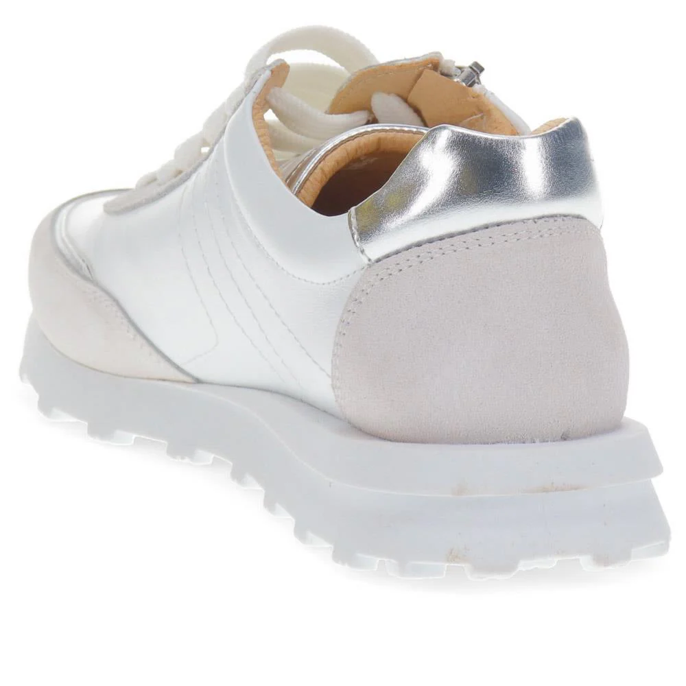 Aisha Lace-Up Trainers - AISHA / 326 303 - White - Image 5