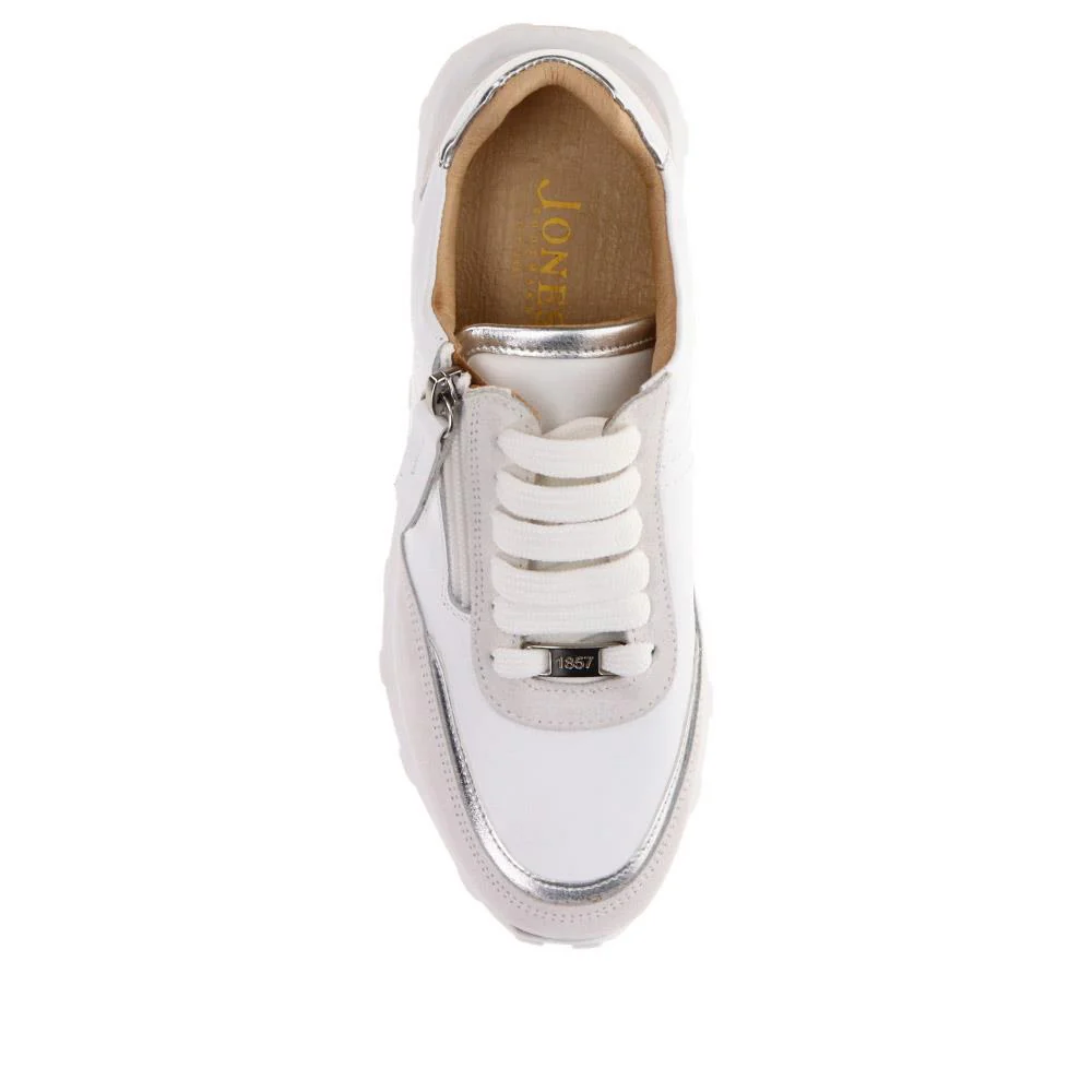 Aisha Lace-Up Trainers - AISHA / 326 303 - White - Image 8