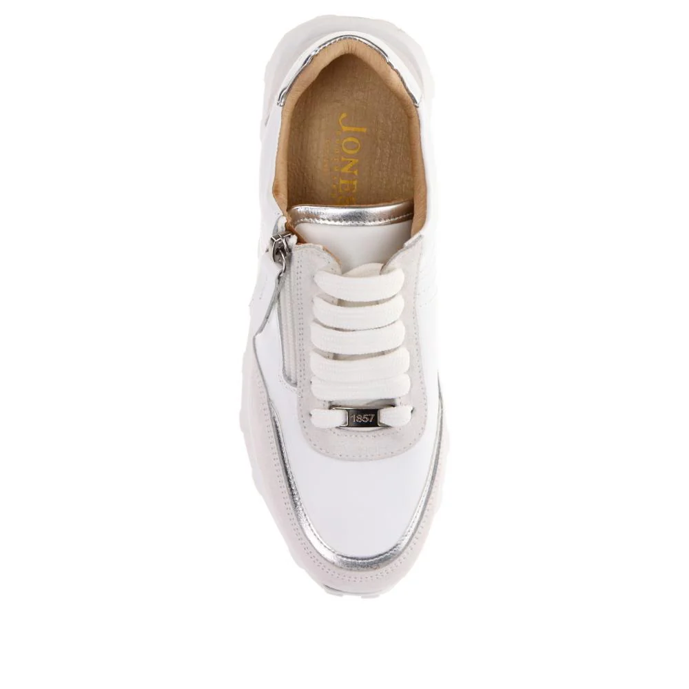 Aisha Lace-Up Trainers - AISHA / 326 303 - White - Image 9