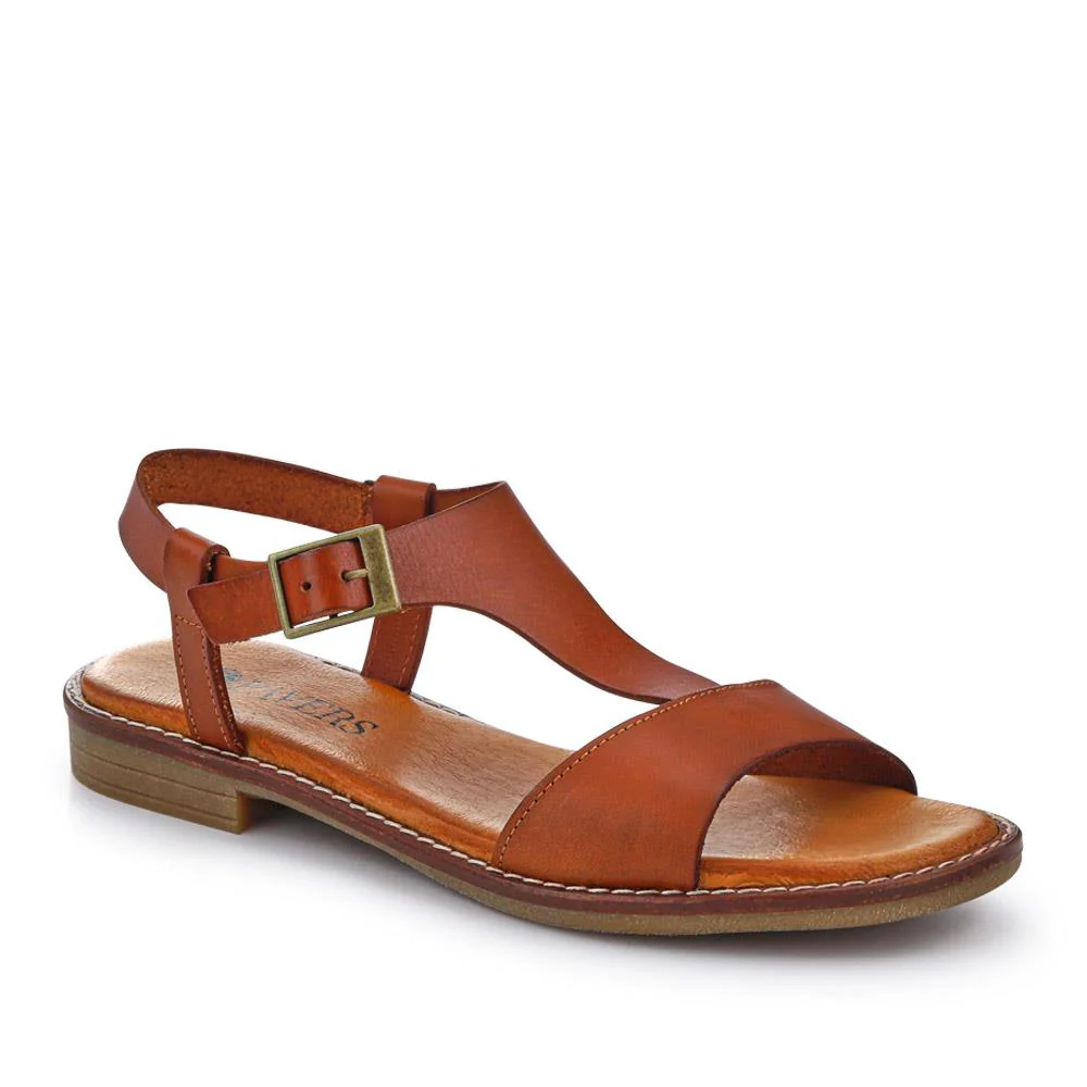 All-Leather Buckled Sandals - PERSI41001 / 327 543