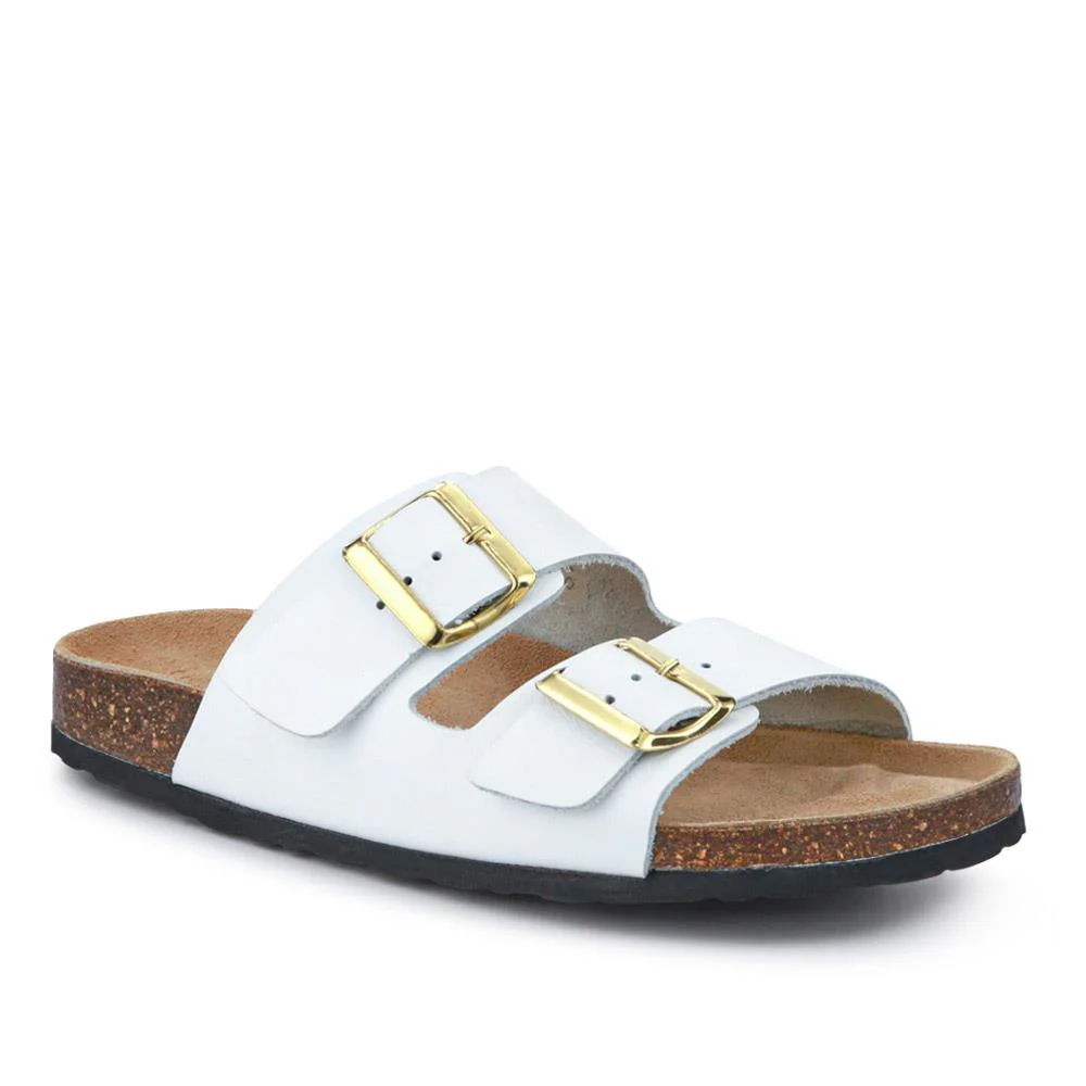 All-Leather Casual Mule Sandals - PATRI39010 / 326 633 - Image 3