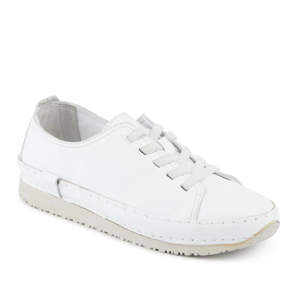Amarilla Lace-Up Trainers - AMARILLA / 325 235 - White-White