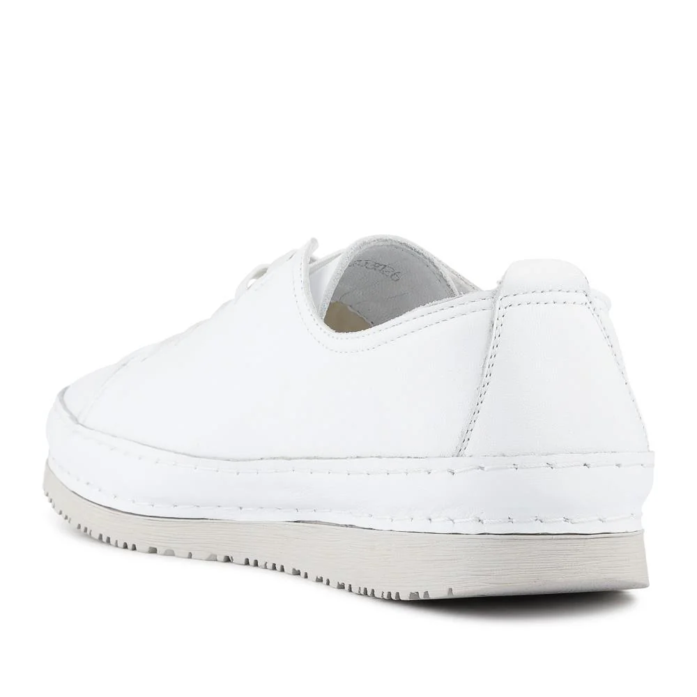 Amarilla Lace-Up Trainers - AMARILLA / 325 235 - White-White - Image 3