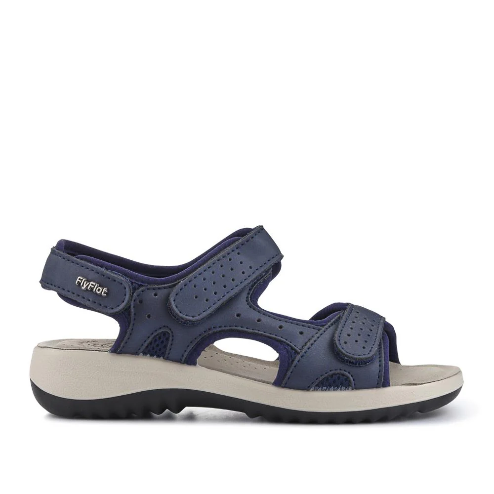 Anatomic Multi-Touch-Fasten Sandals - FLY41016 / 326 657 - Navy - Image 3